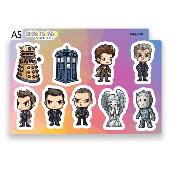 Samolepky - Doctor Who