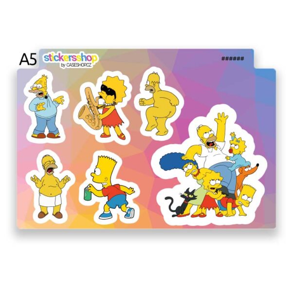 Samolepky - Simpsonovi 2