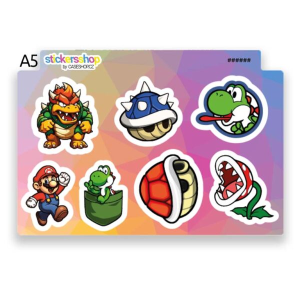 Samolepky - Mario č.3