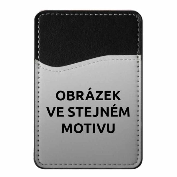Nalepovací peněženka s obrázkem ve stejném motivu