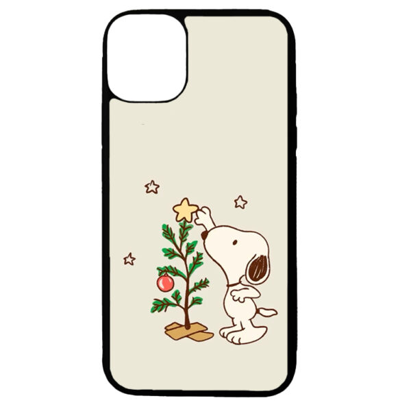 Kryt na telefon - Winter Vibes - Snoopy - č.3